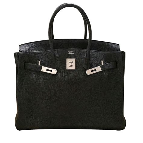 hermes birkin bag 35 togo black women's handbag|Hermes Birkin 25 price 2020.